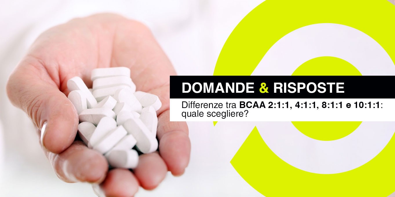 Differenze tra BCAA 2:1:1, 4:1:1, 8:1:1 e 10:1:1: quale scegliere?