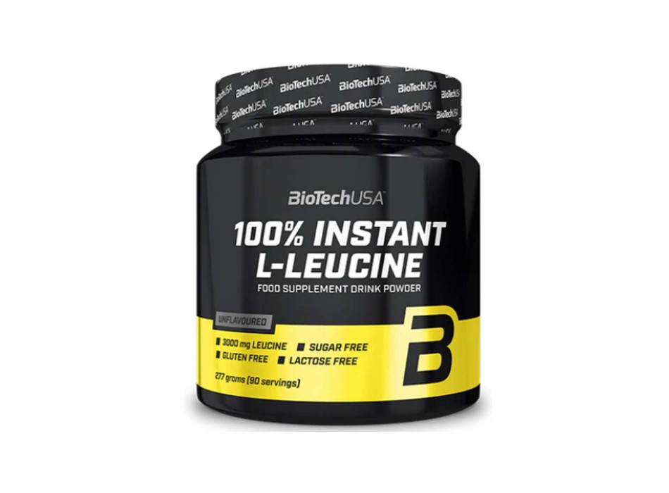 100 % INSTANT L-LEUCINE - Integratore dell'aminoacido Leucina BIOTECH USA