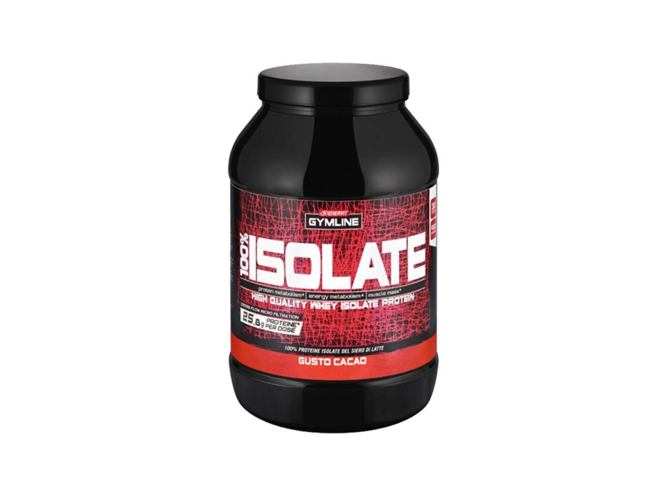 100% ISOLATE - Proteine Isolate del siero del latte con aggiunta di Leucina ENERVIT GYMLINE