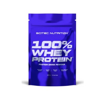 100% WHEY PROTEIN - Proteine Concentrate del siero del latte SCITEC NUTRITION