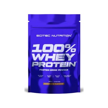 100% WHEY PROTEIN - Proteine Concentrate del siero del latte SCITEC NUTRITION