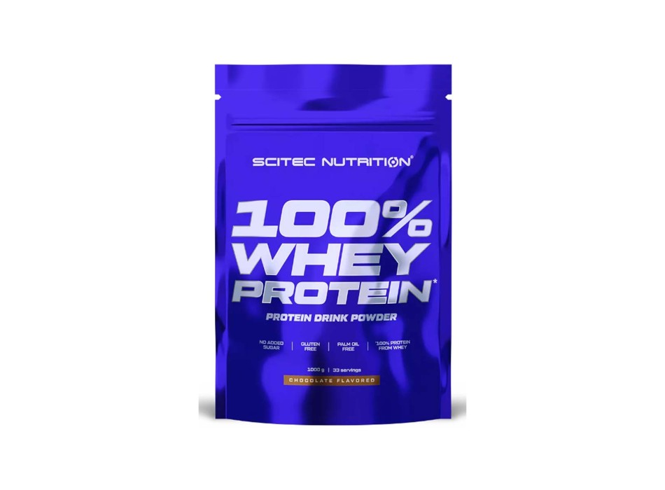 100% WHEY PROTEIN - Proteine Concentrate del siero del latte SCITEC NUTRITION