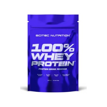 100% WHEY PROTEIN - Proteine Concentrate del siero del latte SCITEC NUTRITION