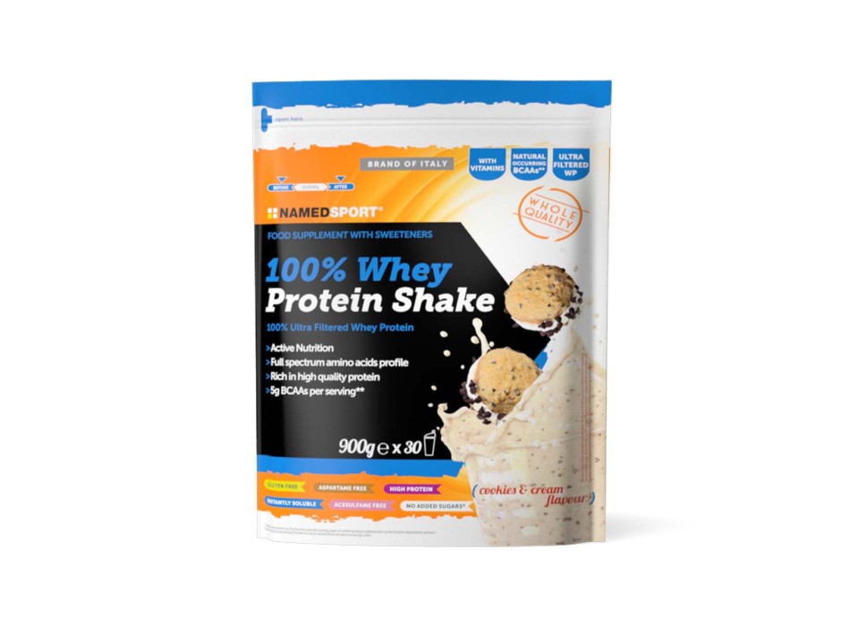 100% Whey protein shake 900Gr