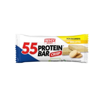 55 PROTEIN BAR - Barretta proteica con aggiunta di creatine e vitamine WHY SPORT