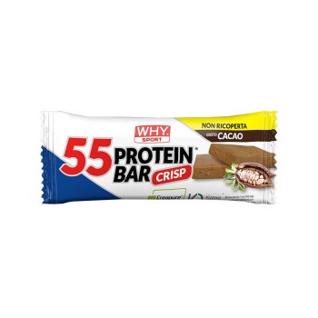 55 PROTEIN BAR - Barretta proteica con aggiunta di creatine e vitamine WHY SPORT