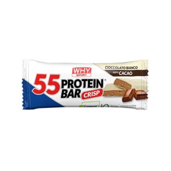 55 PROTEIN BAR - Barretta proteica con aggiunta di creatine e vitamine WHY SPORT