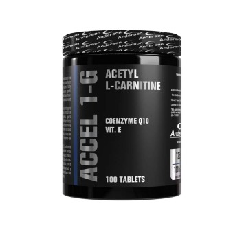 ACCEL-1G - Integratore di Acetil L-Carnitina, vitamina E e coenzima Q10. ANDERSON