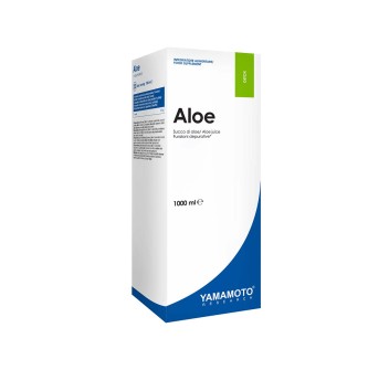 ALOE - Integratore con succo puro di aloe ad alta concentrazione YAMAMOTO NUTRITION