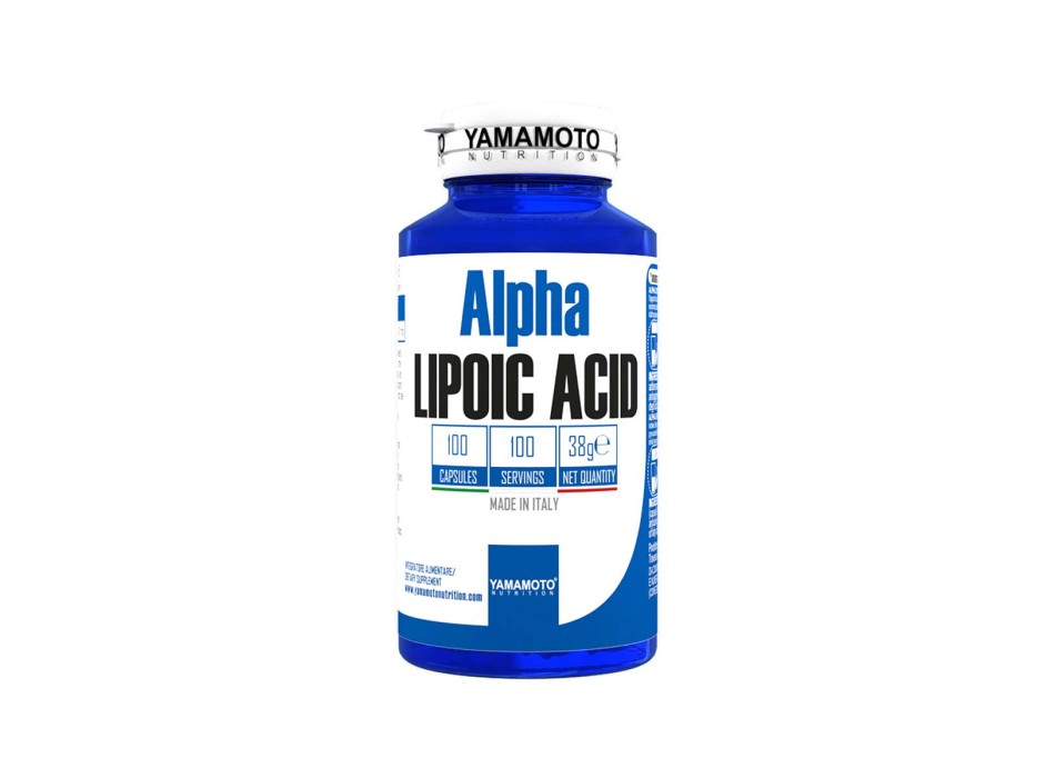 ALPHA LIPOIC ACID - Integratrore in capsule di Acido Alfa Lipoico YAMAMOTO NUTRITION