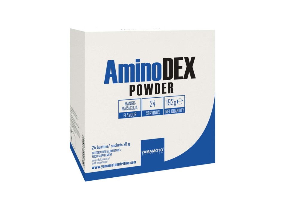 AMINODEX POWDER - Aminoacidi essenziali con aggiunta di L-alanil L-glutammina YAMAMOTO NUTRITION