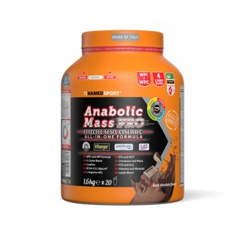 ANABOLIC MASS PRO - Integratore completo per l'aumento della massa muscolare NAMEDSPORT