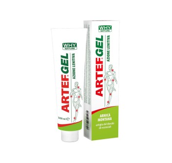 ARTEF GEL - Gel lenitivo a base di Arnica e Artiglio del diavolo WHY NATURE