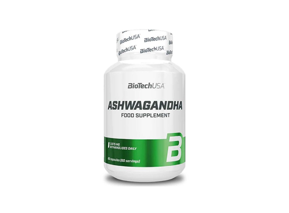 ASHWAGANDA - 60 CAPSULE - Integratore a base di estratto di Ashwagandha in capsule BIOTECH USA