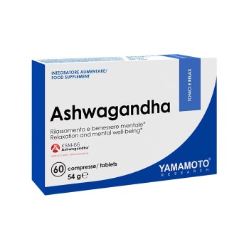 ASHWAGANDHA - Integratore con estratto di Ashwagandha in capsule YAMAMOTO NUTRITION