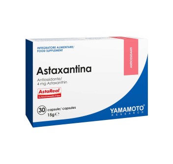 ASTAXANTINA - Integratore antiossidante con estratto di astaxantina YAMAMOTO NUTRITION