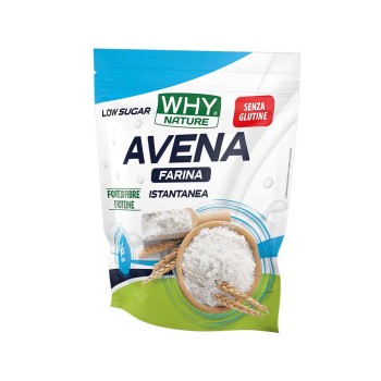 AVENA FARINA - GLUTEN FREE - Farina di avena certificata senza glutine WHY NATURE