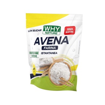 AVENA FARINA - GLUTEN FREE - Farina di avena certificata senza glutine WHY NATURE