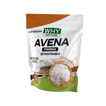 AVENA FARINA ISTANTANEA - Farina di avena istantanea ultrasolubile WHY NATURE