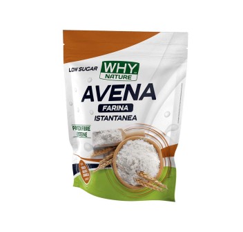 AVENA FARINA ISTANTANEA - Farina di avena istantanea ultrasolubile WHY NATURE