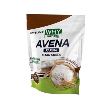 AVENA FARINA ISTANTANEA - Farina di avena istantanea ultrasolubile WHY NATURE