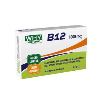 B12 - Integratore di Vitamina B12 WHY NATURE