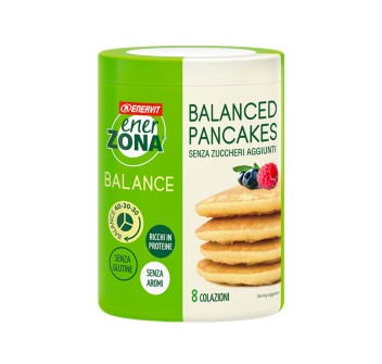 BALANCED PANCAKES - Preparato per pancake a rapporto 40-30-30 ENERVIT ENERZONA