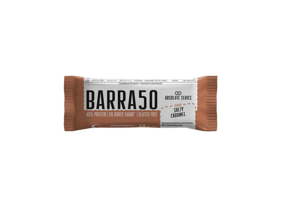 BARRA50 - Barretta proteica a basso contenuto di zuccheri ABSOLUTE SERIES