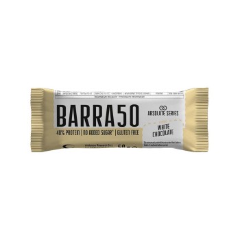 BARRA50 - Barretta proteica a basso contenuto di zuccheri ABSOLUTE SERIES