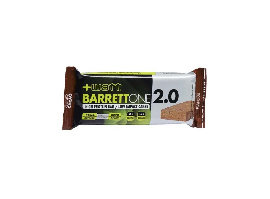 BARRETTONE 2.0 - Barretta proteica con fiocchi d'avena croccanti +WATT