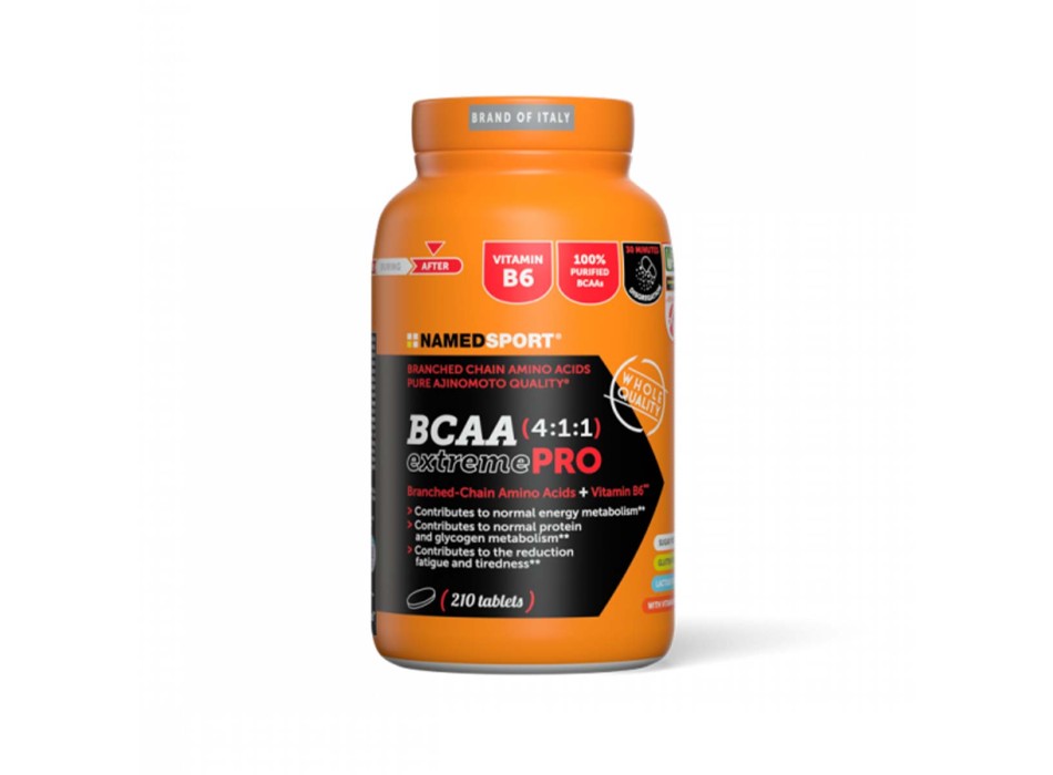 BCAA 4:1:1 EXTREME PRO - Aminoacidi ramificati Ajipure 4:1:1 NAMEDSPORT