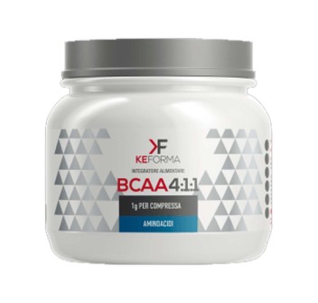 BCAA 4:1:1 - KEFORMA - Aminoacidi ramificati 4:1:1 in compresse KEFORMA