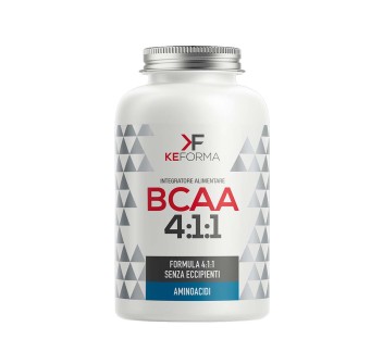 BCAA 4:1:1 - KEFORMA - Aminoacidi ramificati 4:1:1 in compresse KEFORMA