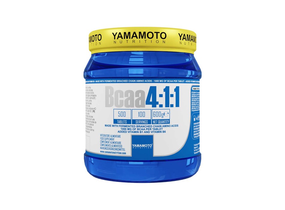 BCAA 4:1:1 - YAMAMOTO - Aminoacidi ramificati 4:1:1 in compresse YAMAMOTO NUTRITION