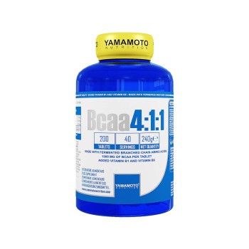 BCAA 4:1:1 - YAMAMOTO - Aminoacidi ramificati 4:1:1 in compresse YAMAMOTO NUTRITION