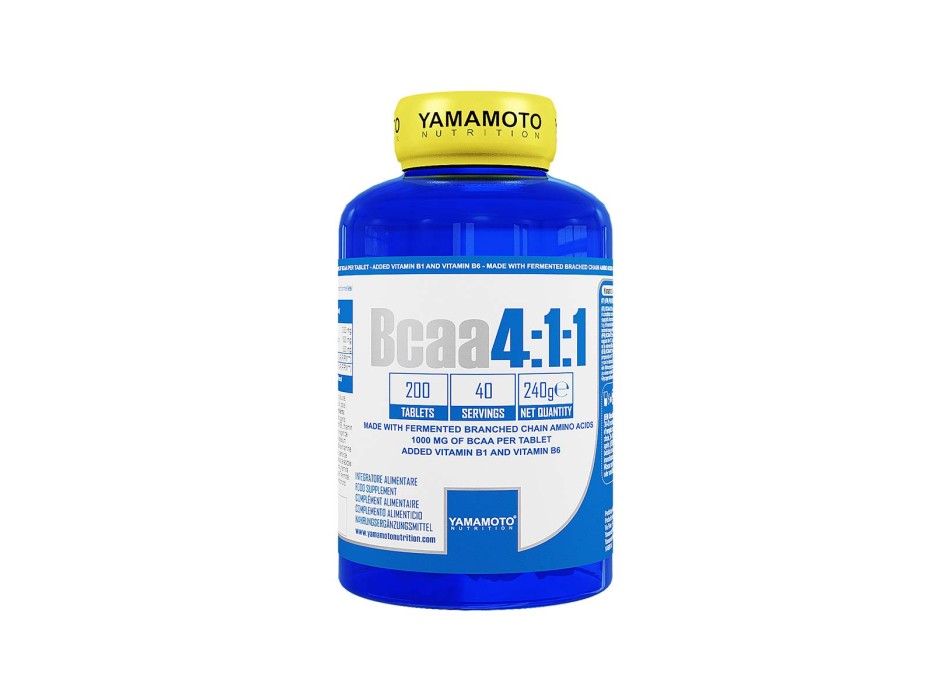 BCAA 4:1:1 - YAMAMOTO - Aminoacidi ramificati 4:1:1 in compresse YAMAMOTO NUTRITION