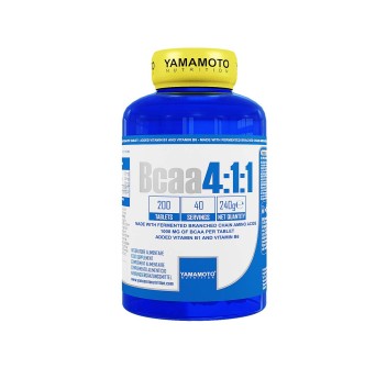 BCAA 4:1:1 - YAMAMOTO - Aminoacidi ramificati 4:1:1 in compresse YAMAMOTO NUTRITION