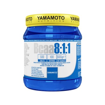 BCAA 8:1:1 - YAMAMOTO - Aminoacidi ramificati 8:1:1 in compresse YAMAMOTO NUTRITION