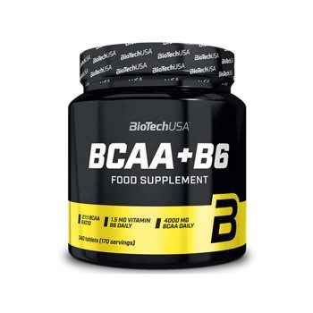 BCAA+B6 - BIOTECHUSA - Aminoacidi ramificati 2:1:1 con vitamina B6 BIOTECH USA