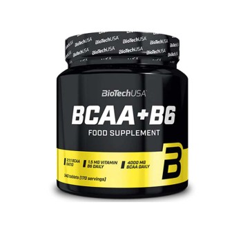 BCAA+B6 - BIOTECHUSA - Aminoacidi ramificati 2:1:1 con vitamina B6 BIOTECH USA