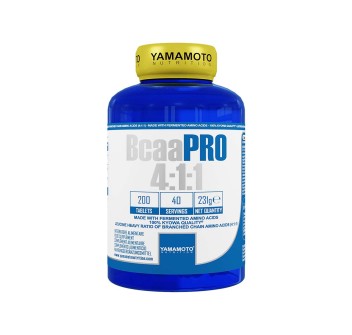 BCAA PRO 4:1:1 - Aminoacidi ramificati Kyowa 4:1:1 in compresse YAMAMOTO NUTRITION