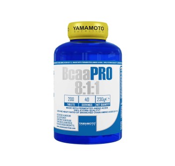 BCAA PRO 8:1:1 - Aminoacidi ramificati Kyowa 8:1:1 in compresse YAMAMOTO NUTRITION