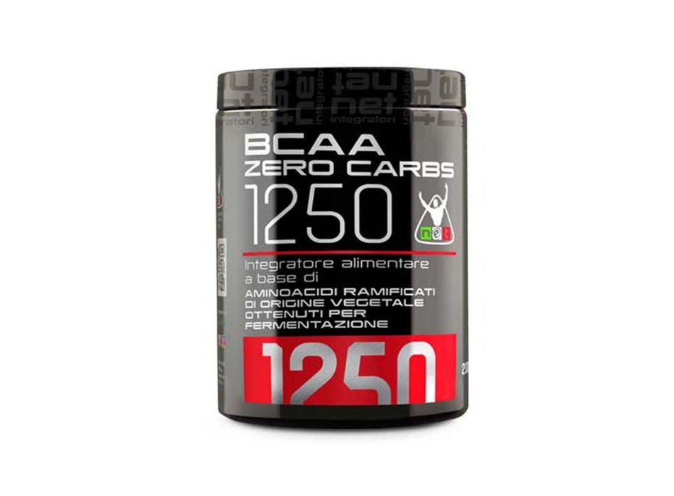 BCAA ZERO CARBS 1250 - Aminoacidi ramificati 2:1:1 in compresse NET INTEGRATORI