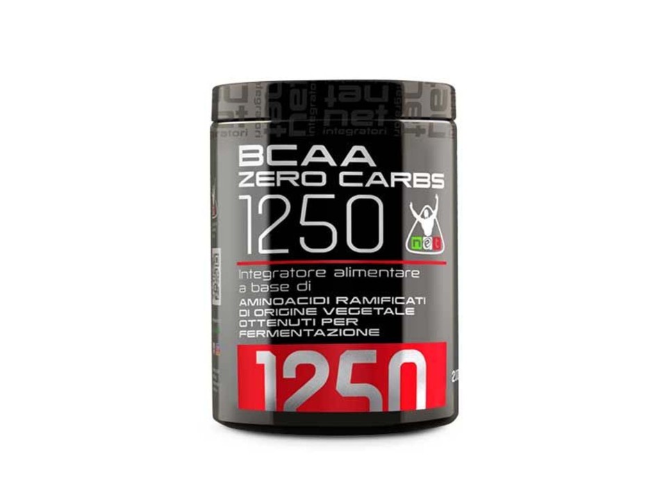 BCAA ZERO CARBS 1250 - Aminoacidi ramificati 2:1:1 in compresse NET INTEGRATORI