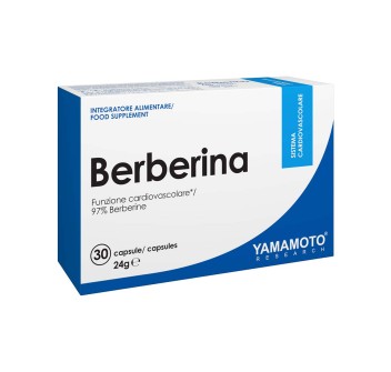 BERBERINA - Integratore multifunzione a base di Berberina in capsule YAMAMOTO NUTRITION