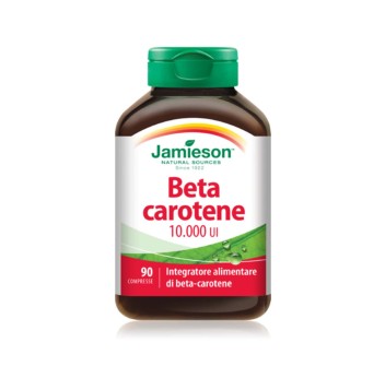 BETA CAROTENE 10.000 IU - Integratore di Beta-carotene in compresse JAMIESON