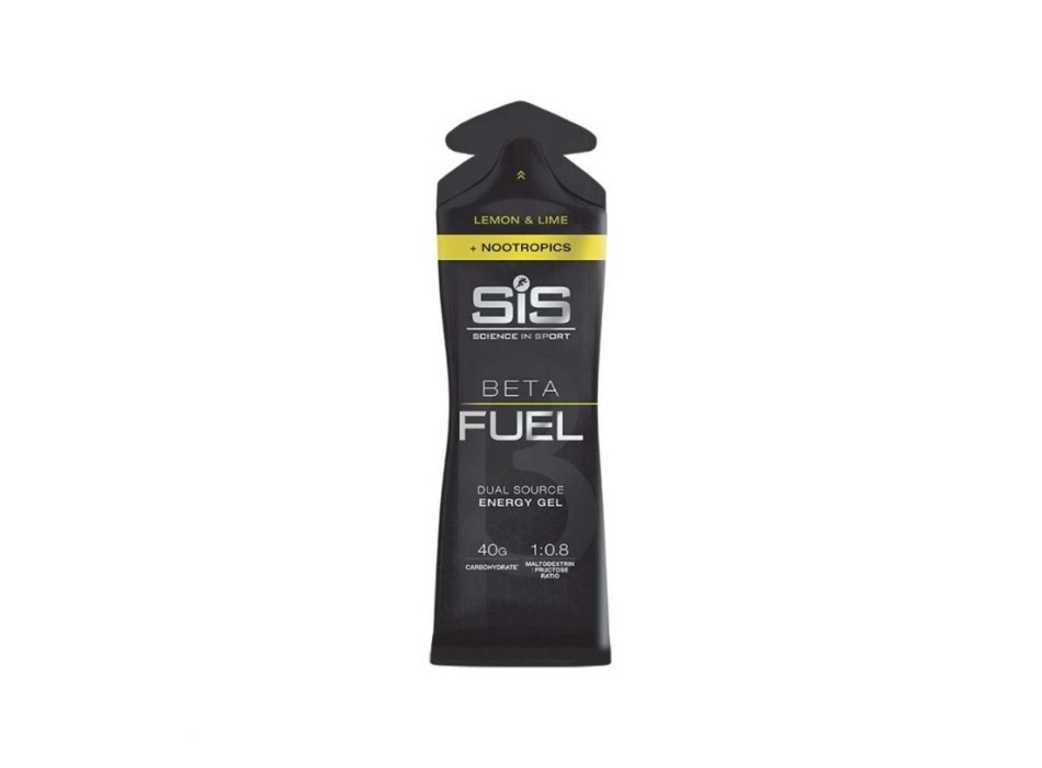 BETA FUEL + NOOTROPICS - Gel energetico a base di carboidrati con stimolanti SCIENCE IN SPORT