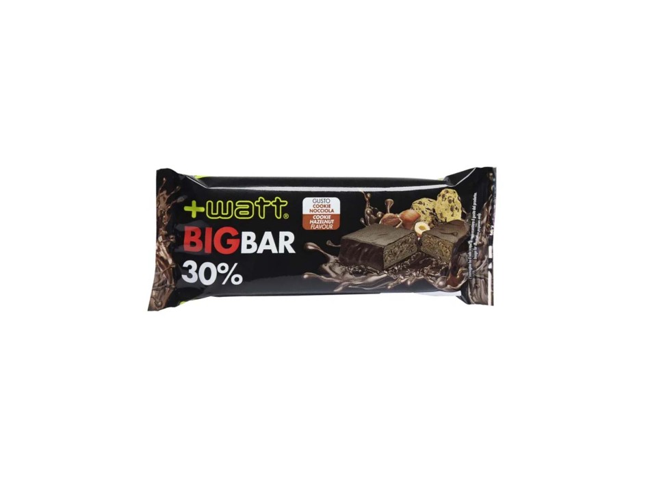 BIG BAR 30% - Barretta proteica al 30% ricoperta di cioccolato al latte +WATT