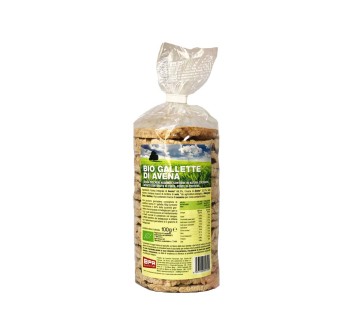 BIO GALLETE D'AVENA - Gallete di avena biologiche BPR NUTRITION