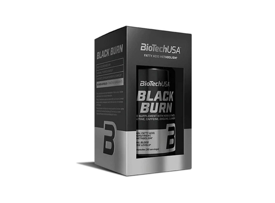 BLACK BURN - Integratore bruciagrassi con 28 ingredienti attivi BIOTECH USA